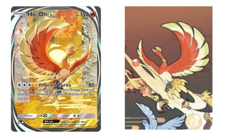 Pokémon TCG enfrenta polêmica por arte de carta do Ho-Oh