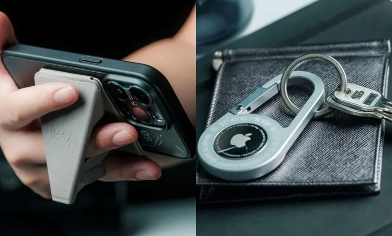 Acessórios de design japonês para dispositivos Apple