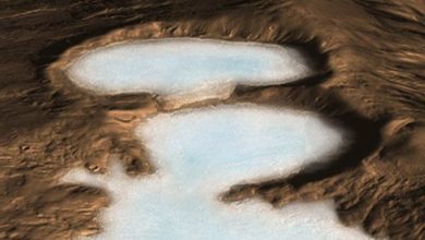 NASA revela que glaciares em Marte são de gelo puro