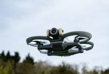 DJI apresenta controladores de movimento para drones em órbita