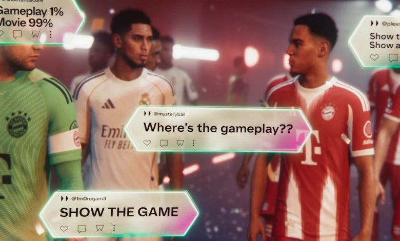 EA FC 26 revela trailer, responde a queixas online