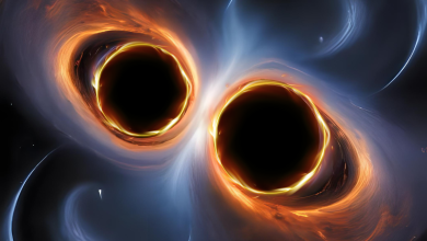 Gravitational waves revelam fusão de buracos negros massivos