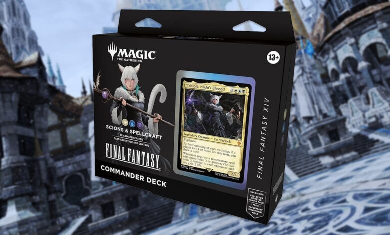 Final Fantasy 14 ensina como jogar seu deck de cartas