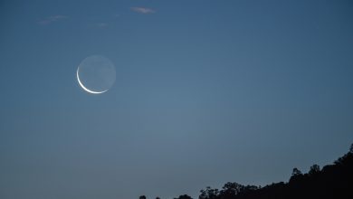 NASA observa a lua crescente se aproximar de Júpiter