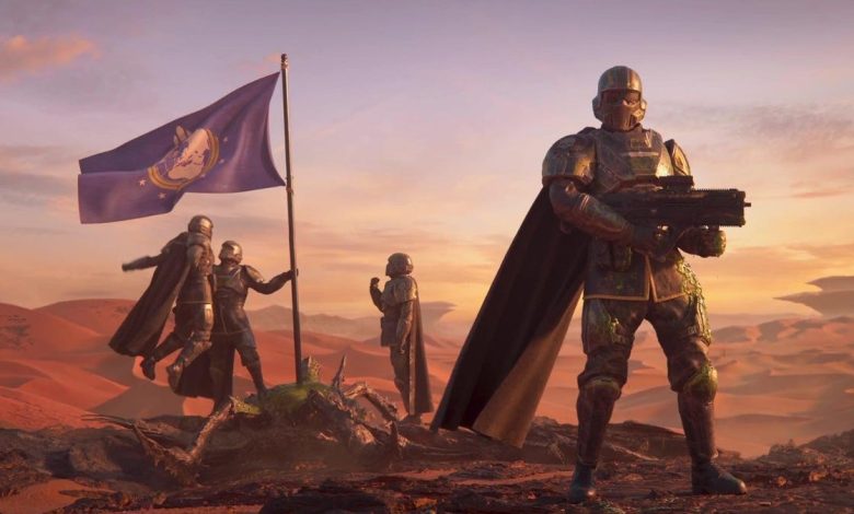 Helldivers 2 enfrenta problemas com nova mecânica de flags