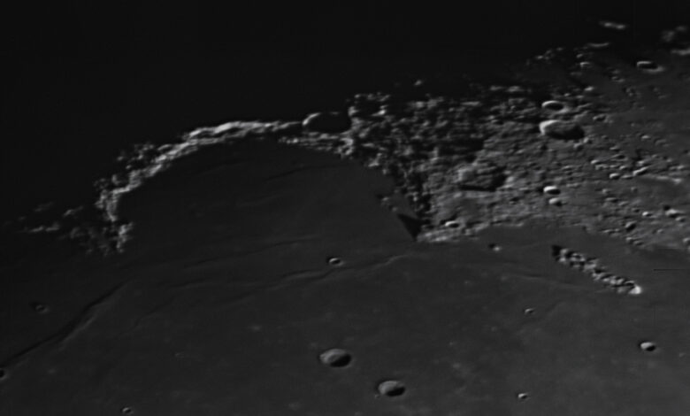 NASA revela Golden Handle na Lua em 5 de julho
