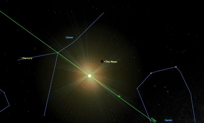 NASA observa Saturno na órbita de nova lua em julho de 2025
