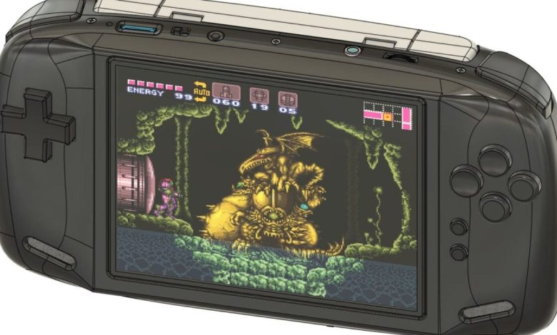 Modder cria gadget portátil para jogar cartuchos de SNES