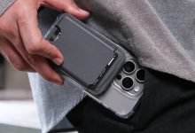 Design inovador: carteira MagSafe carrega e rastreia telefone