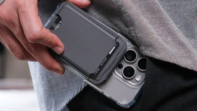 Design inovador: carteira MagSafe carrega e rastreia telefone