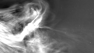 NASA captura imagens inéditas do sol em 75 milhões de km