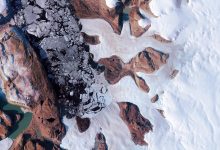 Satélites da NASA revelam lago oculto sob a Groenlândia