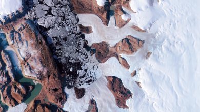 Satélites da NASA revelam lago oculto sob a Groenlândia