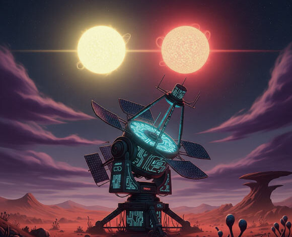 Ramiro Saide et al. explored how hidden electromagnetic leakage might look to extraterrestrials up to 200 light-years from Earth, if they had state-of-the-art radio telescopes like our own. Image credit: Gemini AI.