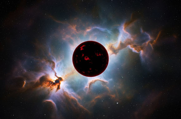 An AI impression of a dark dwarf. Image credit: Gemini AI.