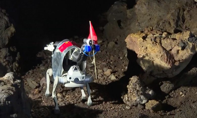 China testa área simulada de missão lunar em tubos de lava