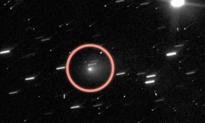 NASA observa o cometa interestelar 3I/ATLAS pela primeira vez