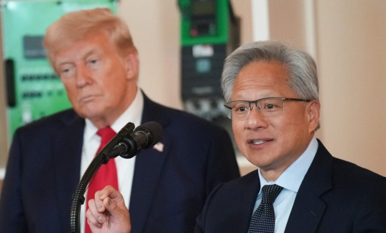 Nvidia retoma venda de chips AI na China após encontro com Trump