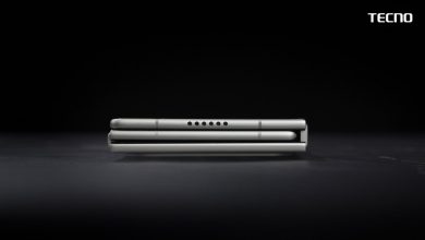 TECNO apresenta design inovador com smartphone tri-fold de 3,49mm