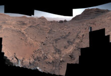 NASA observa 'teias de aranha' em Marte com rover Curiosity