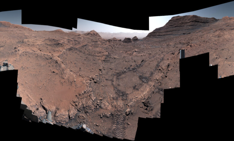 NASA observa 'teias de aranha' em Marte com rover Curiosity
