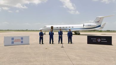 SpaceX leva astronautas para missão na ISS em Florida