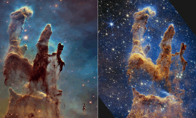 NASA enfrenta cortes que ameaçam telescópios Hubble e James Webb