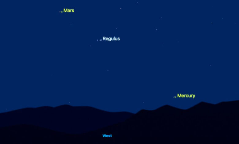 NASA observa Mercúrio em maior elongação esta semana