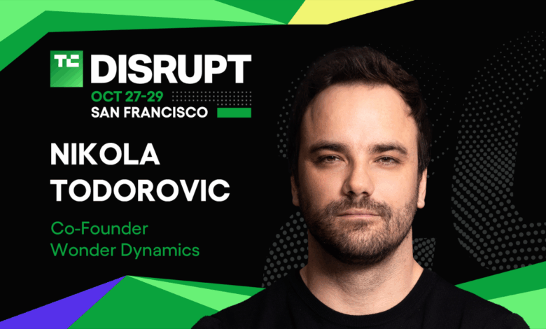 Wonder Dynamics capta Nikola Todorovic para Disrupt 2025