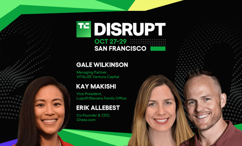 Disrupt 2025 capta recursos para sua startup fora dos padrões