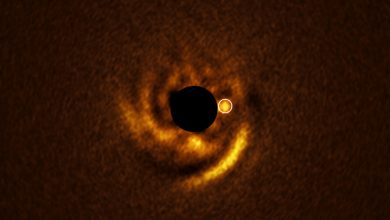 NASA captura disco espiral em órbita de estrela jovem
