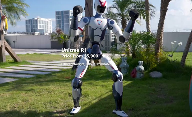 Unitree lança robô humanoide R1 ágil e acessível