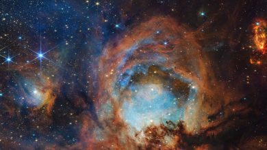 NASA celebra 3 anos do telescópio com imagem da Nebulosa do Pé de Gato