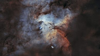Astrofotógrafo captura nebulosas do deserto australiano