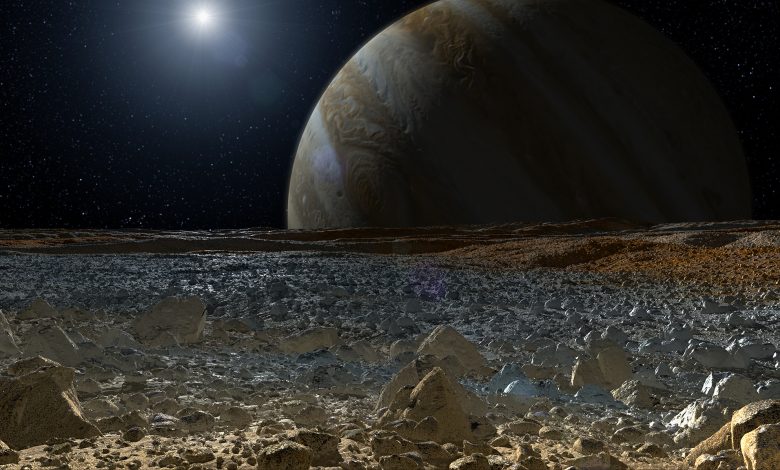 NASA revela caos sob o gelo da lua Europa de Júpiter