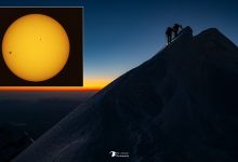 ESA captura imagem do sol a partir de montanha a 3.700 km