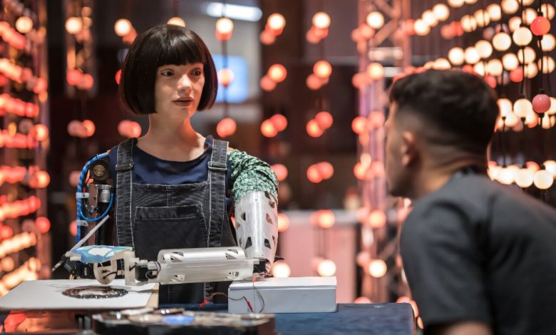 Robô humanoide com IA não quer substituir artistas humanos