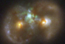 JWST identifica buraco negro incomum na galáxia Infinity