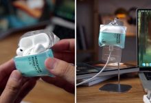 AirPods ganham design de bolsa de soro para injetar música