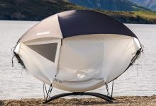 Inovações em design: barraca suspensa permite acampar em qualquer lugar