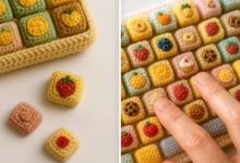 Design de produto cria teclas mecânicas de tricô ASMR