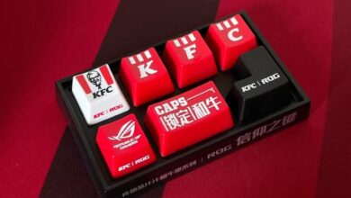 KFC e Asus ROG lançam keycaps temáticas com design exclusivo