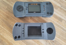 3D Printing revive design do Atari Lynx para nova geração