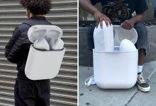 Mochila AirPods organiza itens com design inovador