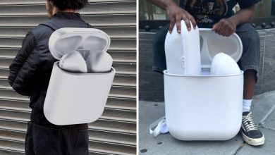 Mochila AirPods organiza itens com design inovador