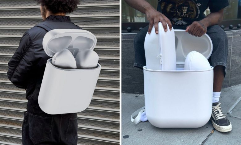 Mochila AirPods organiza itens com design inovador