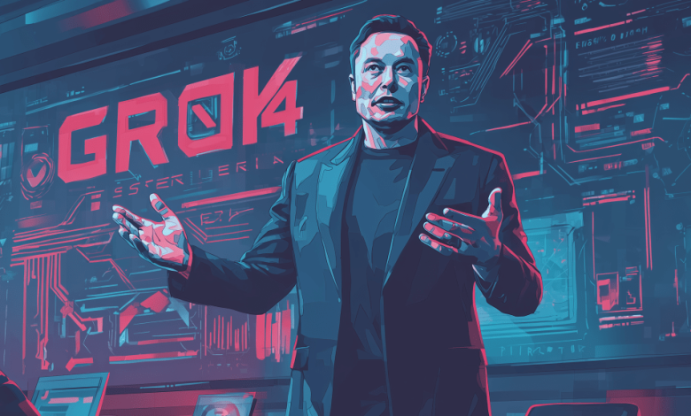 Musk apresenta Grok 4 como LLM mais avançado em inteligência artificial