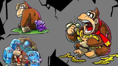 Donkey Kong Bananza exibe arte de loading impressionante