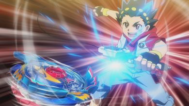 Beyblade faz retorno épico em estilo Smash Bros durante combate
