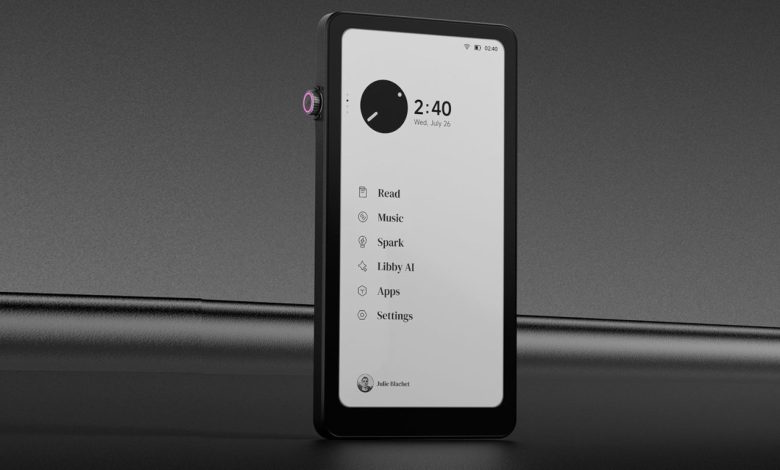 Krono apresenta eReader compacto com design minimalista